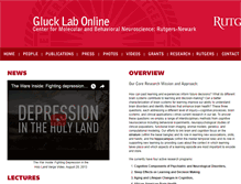 Tablet Screenshot of gluck.edu